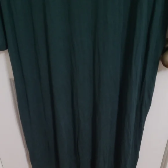 Universal Standard Deep Green Long Sleeve Dress W/FREE BELT - Picture 7 of 11